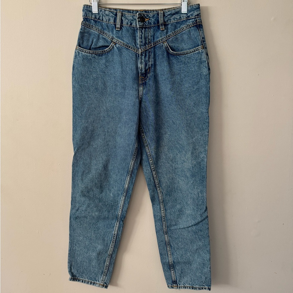H&M Divided • 1990’s style high rise medium wash jeans (6)